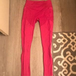 Lululemon luxtreme hot pink tights
